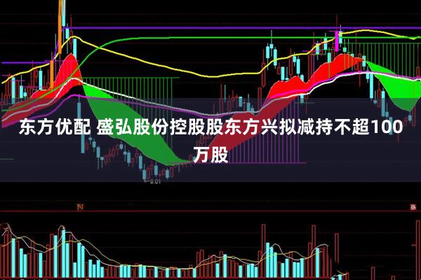 东方优配 盛弘股份控股股东方兴拟减持不超100万股